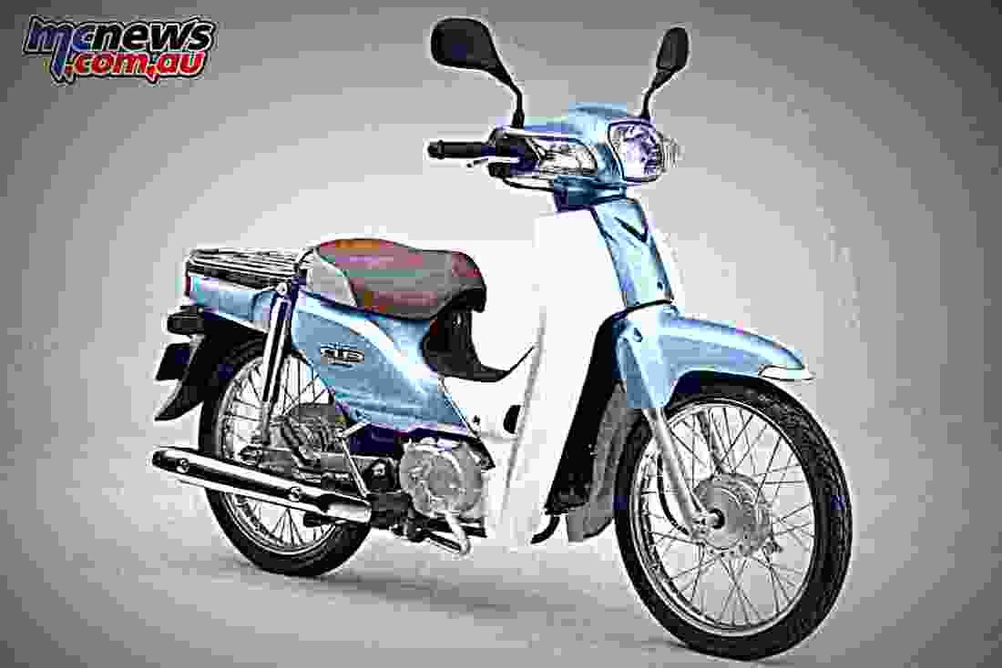 Honda Super Cub Pro 110 2017 2 motorbike A4 Photo Print