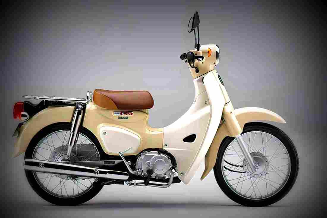 Honda Super Cub Pro 50 2017 3 motorbike A4 Photo Print