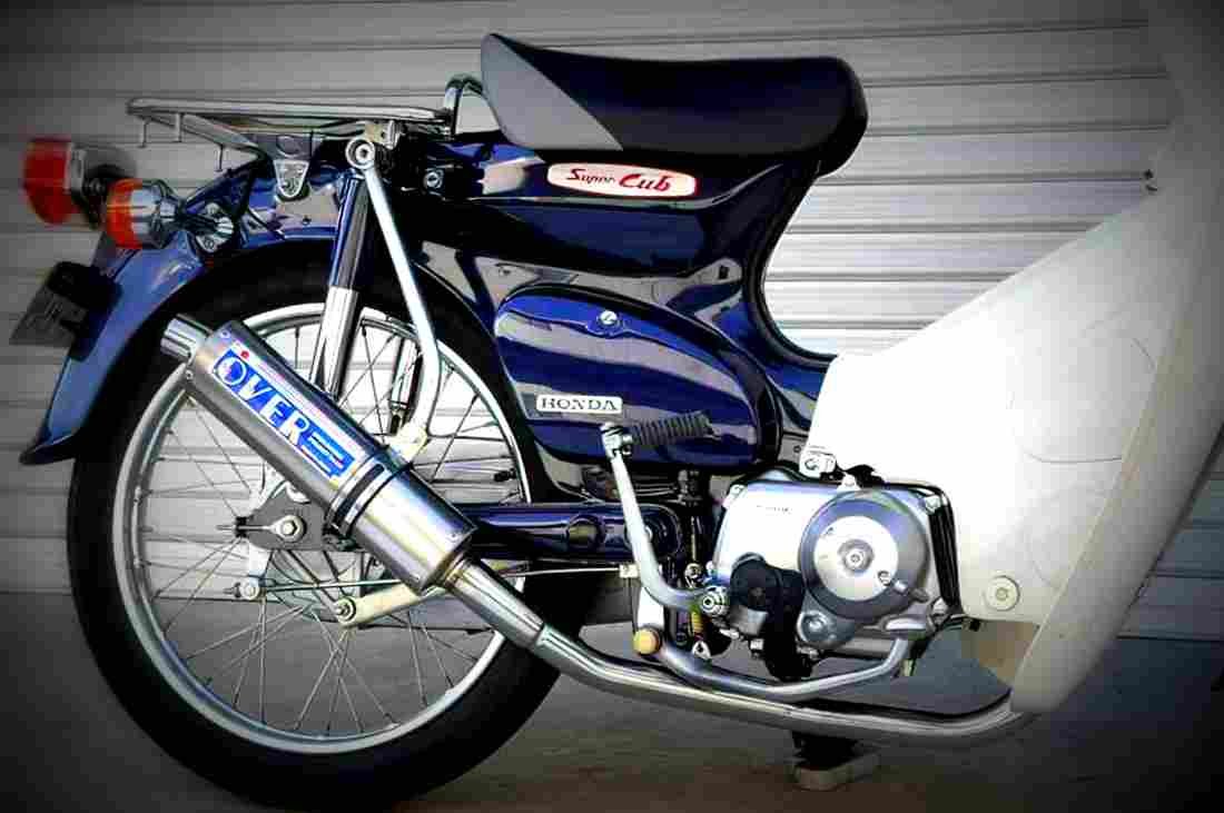 Honda Super Cub Super Cub 90 5 motorbike A4 Photo Print