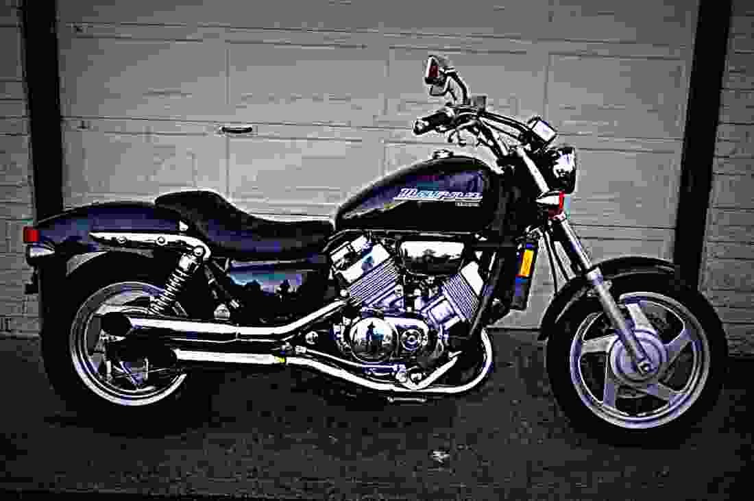 Honda Super Magna 750cc 2 motorbike A4 Photo Print