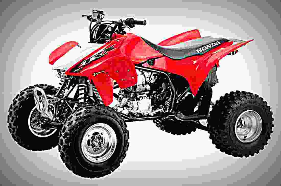 Honda TRX 450ES 2000 1 motorbike A4 Photo Print