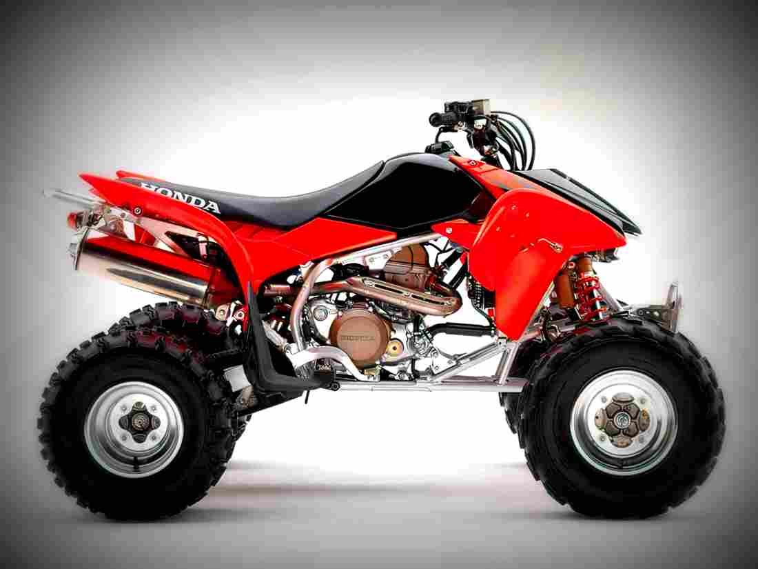 Honda TRX 450ES 2000 2 motorbike A4 Photo Print