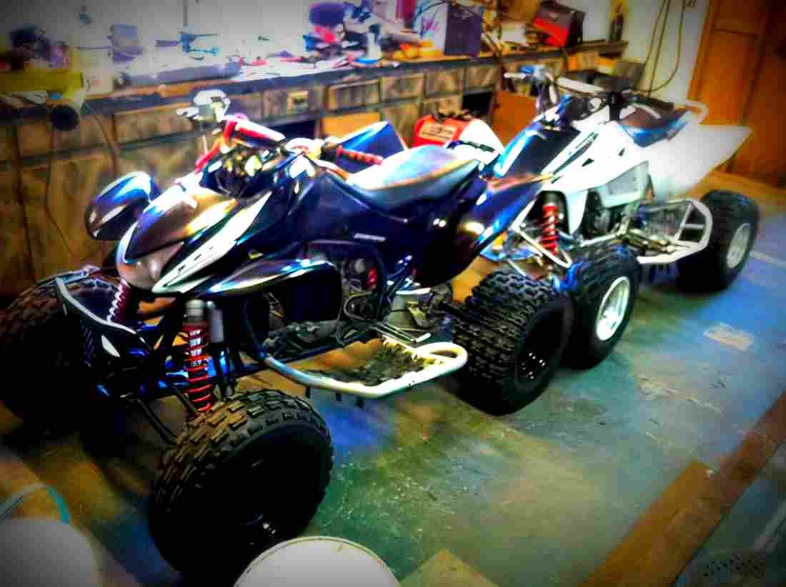 Honda TRX 450R TRX450R Kick Start 5 motorbike A4 Photo Print