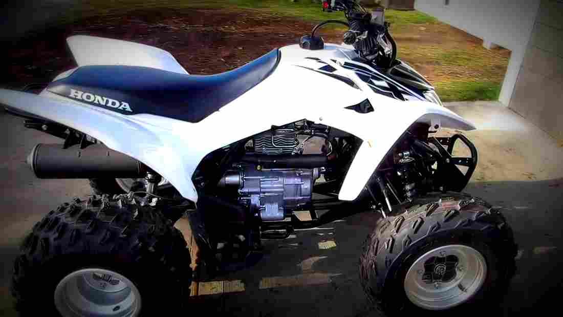 Honda TRX250X 2017 2 motorbike A4 Photo Print