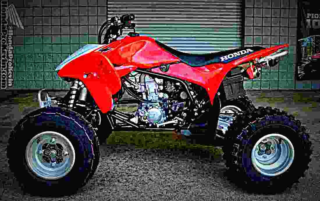 Honda TRX400X 2017 1 motorbike A4 Photo Print