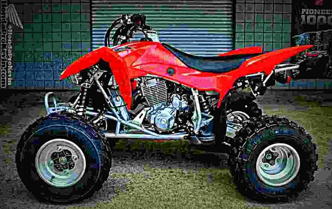 Honda TRX400X 2017 4 motorbike A4 Photo Print
