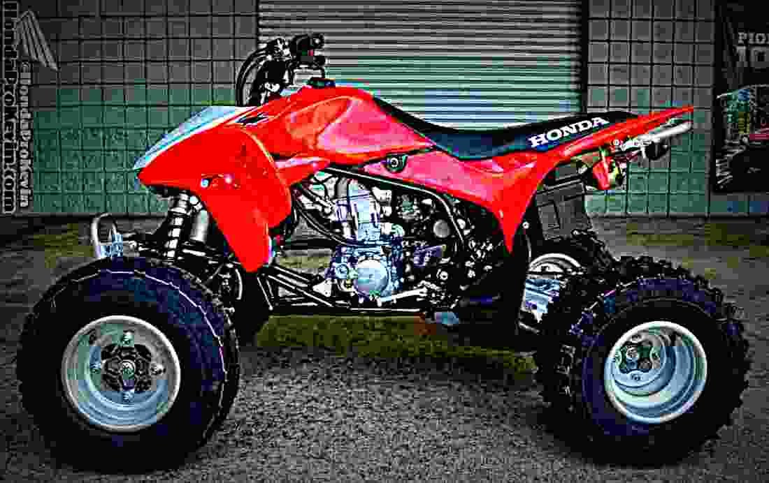 Honda TRX450R 2017 1 motorbike A4 Photo Print