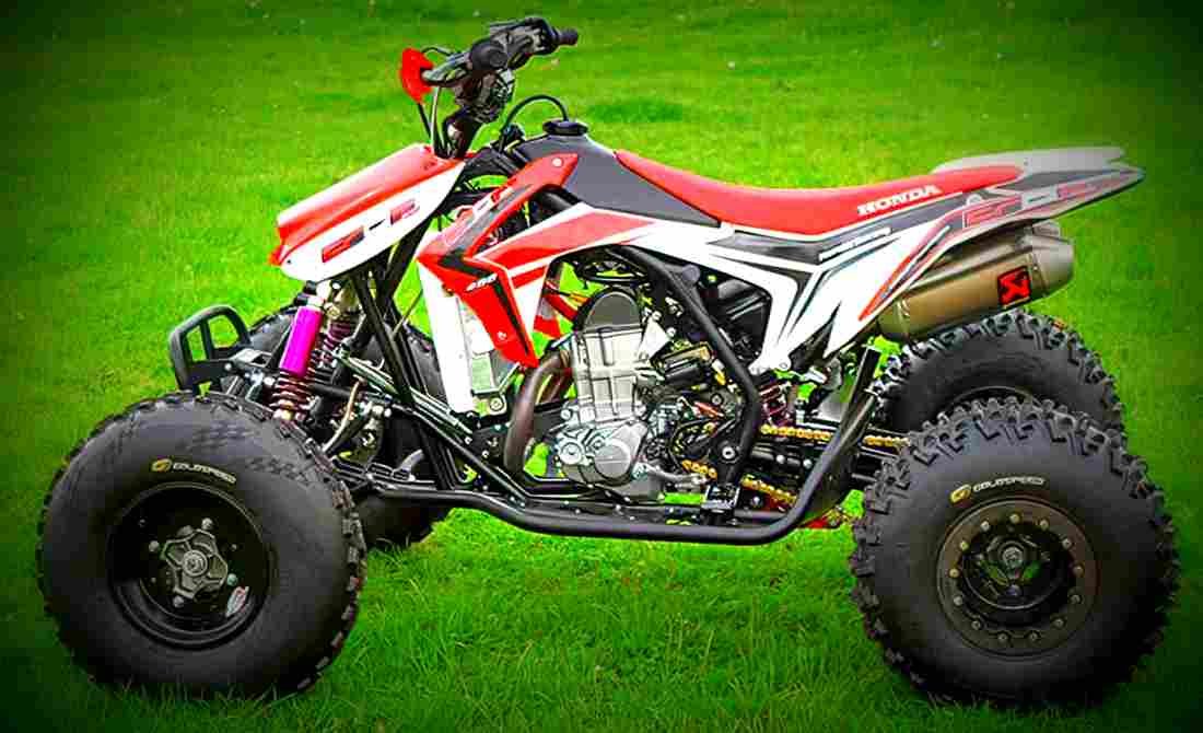 Honda TRX450R 2017 2 motorbike A4 Photo Print