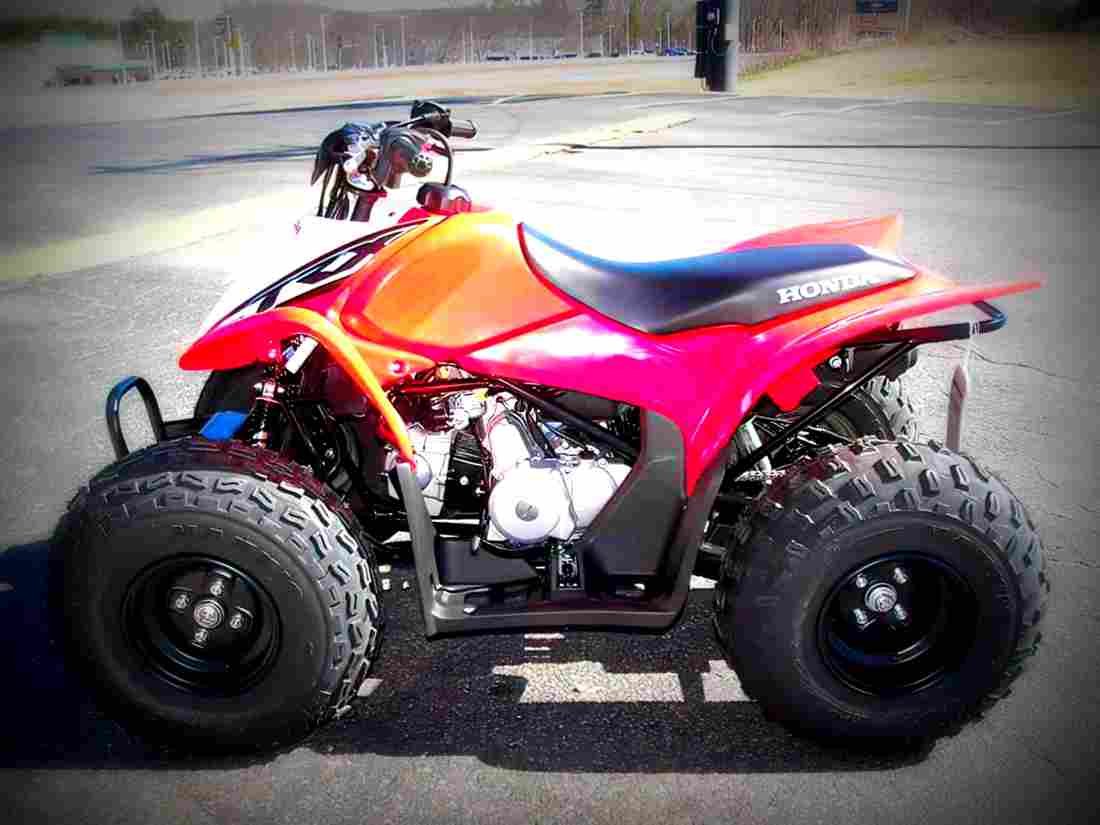 Honda TRX90X 2017 2 motorbike A4 Photo Print