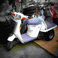 Honda Tact AF 09 1990 1 motorbike A4 Photo Print