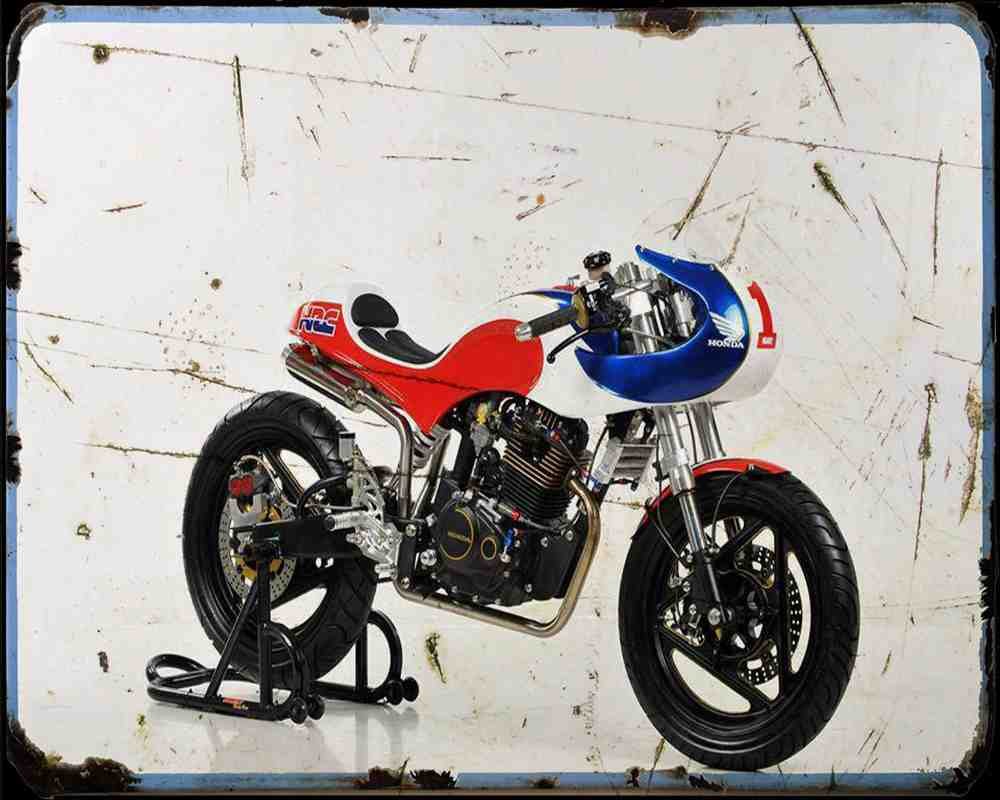 Honda Tiger 200 1 A4 Photo Print Motorbike Vintage Aged