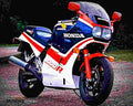 Honda VF 1000 R 1985 3 motorbike A4 Photo Print