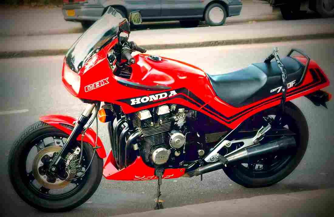 Honda VF 500 F 2 1987 3 motorbike A4 Photo Print