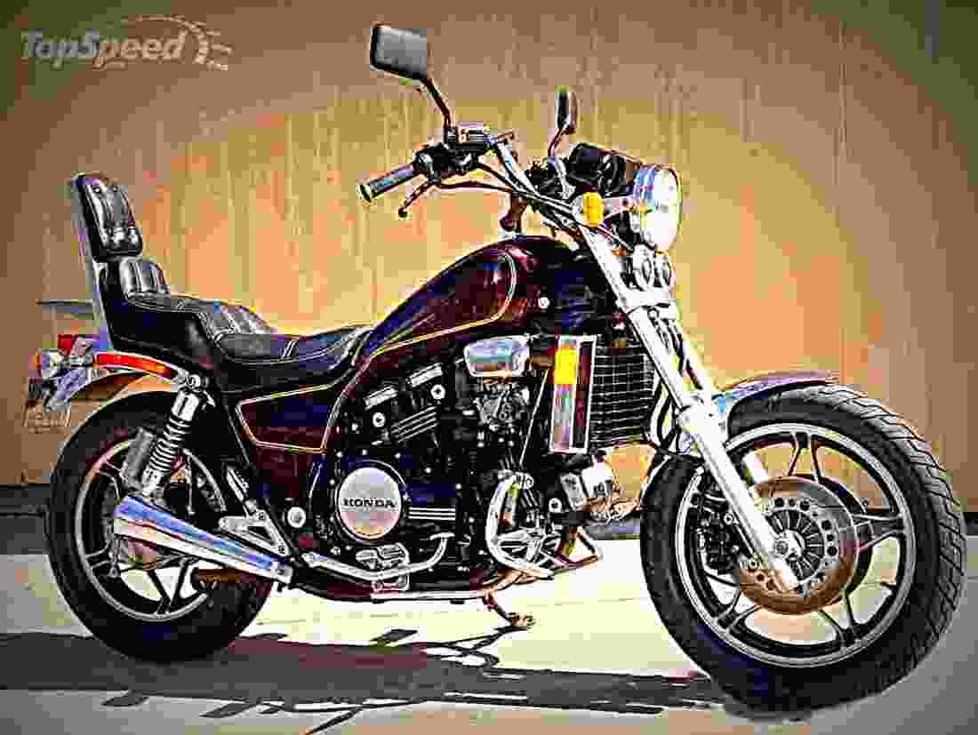 Honda VF 750 C 1982 6 motorbike A4 Photo Print