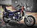 Honda VF 750 C 1987 5 motorbike A4 Photo Print