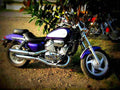 Honda VF 750 C Magna 2002 6 motorbike A4 Photo Print