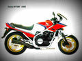 Honda VF 750 F 1986 3 motorbike A4 Photo Print