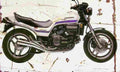 Honda VF750S 1982 Aged Vintage A4 Photo Print