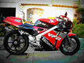 Honda VFR 400 R 1992 3 motorbike A4 Photo Print