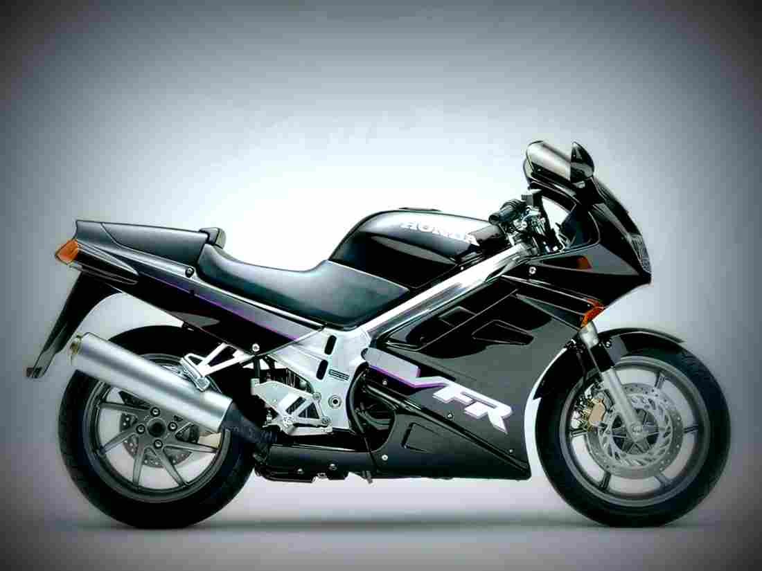 Honda VFR 750 F 1990 4 motorbike A4 Photo Print