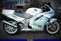 Honda VFR 750 F 1997 2 motorbike A4 Photo Print