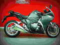 Honda VFR1200F 2018 1 motorbike A4 Photo Print