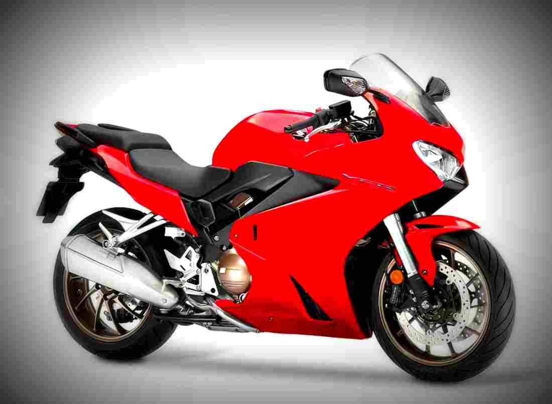 Honda VFR800F 2018 1 motorbike A4 Photo Print