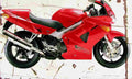 Honda VFR800FI 2000 Aged Vintage A4 Photo Print