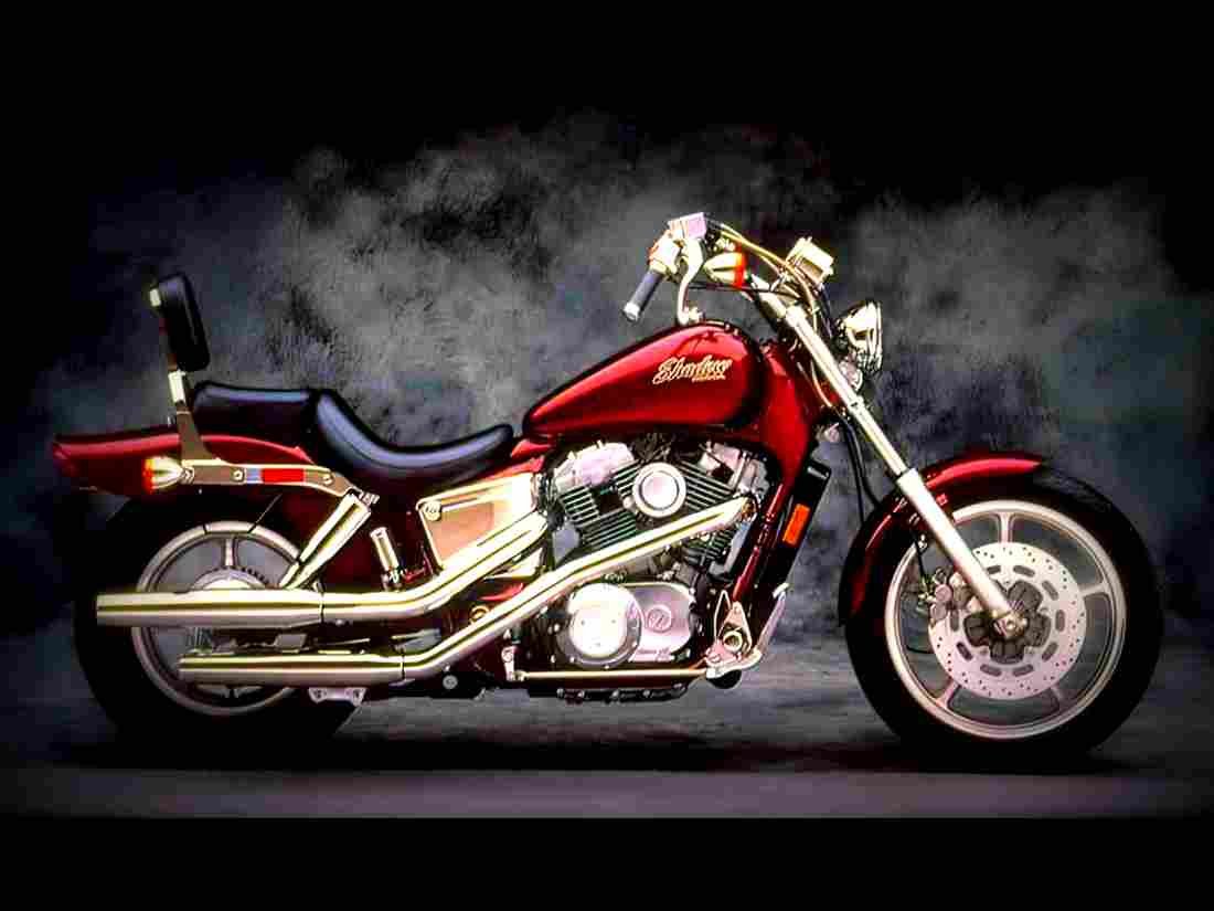 Honda VT 1100 C Shadow VT 1100 C Shadow 1 motorbike A4 Photo Print