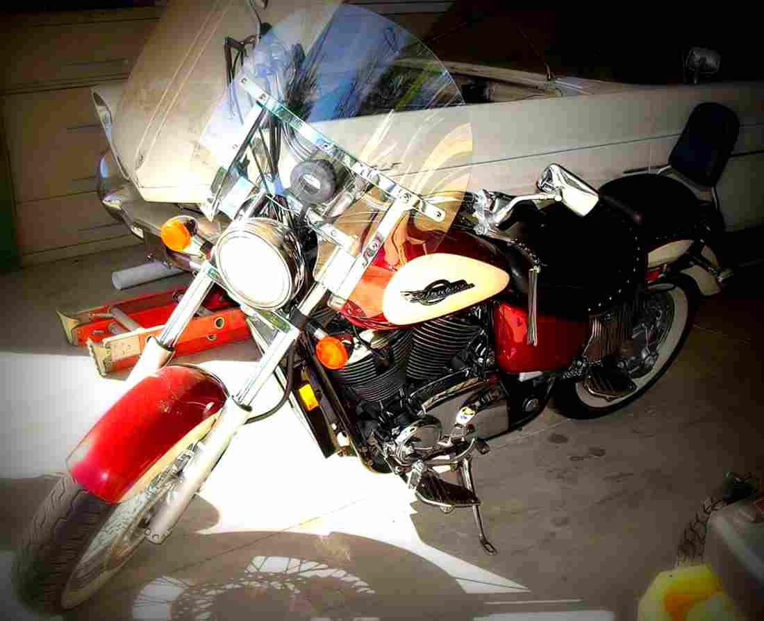 Honda VT 1100 C2 Shadow ACE VT 1100 C2 Shadow ACE (1997) 6 motorbike A4 Photo Print