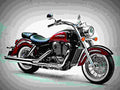 Honda VT 1100 C2 Shadow VT 1100 C2 Shadow (2003) 5 motorbike A4 Photo Print