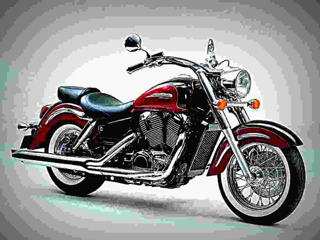 Honda VT 1100 C2 Shadow VT 1100 C2 Shadow (2003) 5 motorbike A4 Photo Print