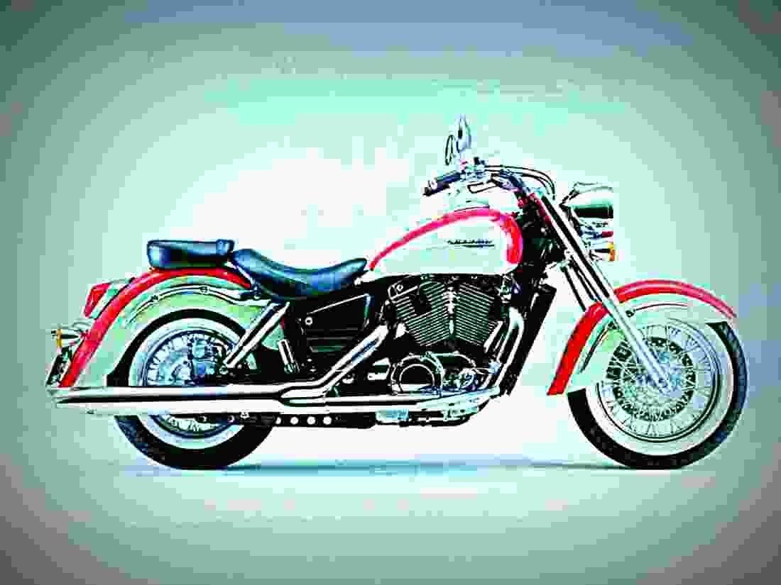 Honda VT 1100 C3 Shadow VT 1100 C3 Shadow (2000) 3 motorbike A4 Photo Print