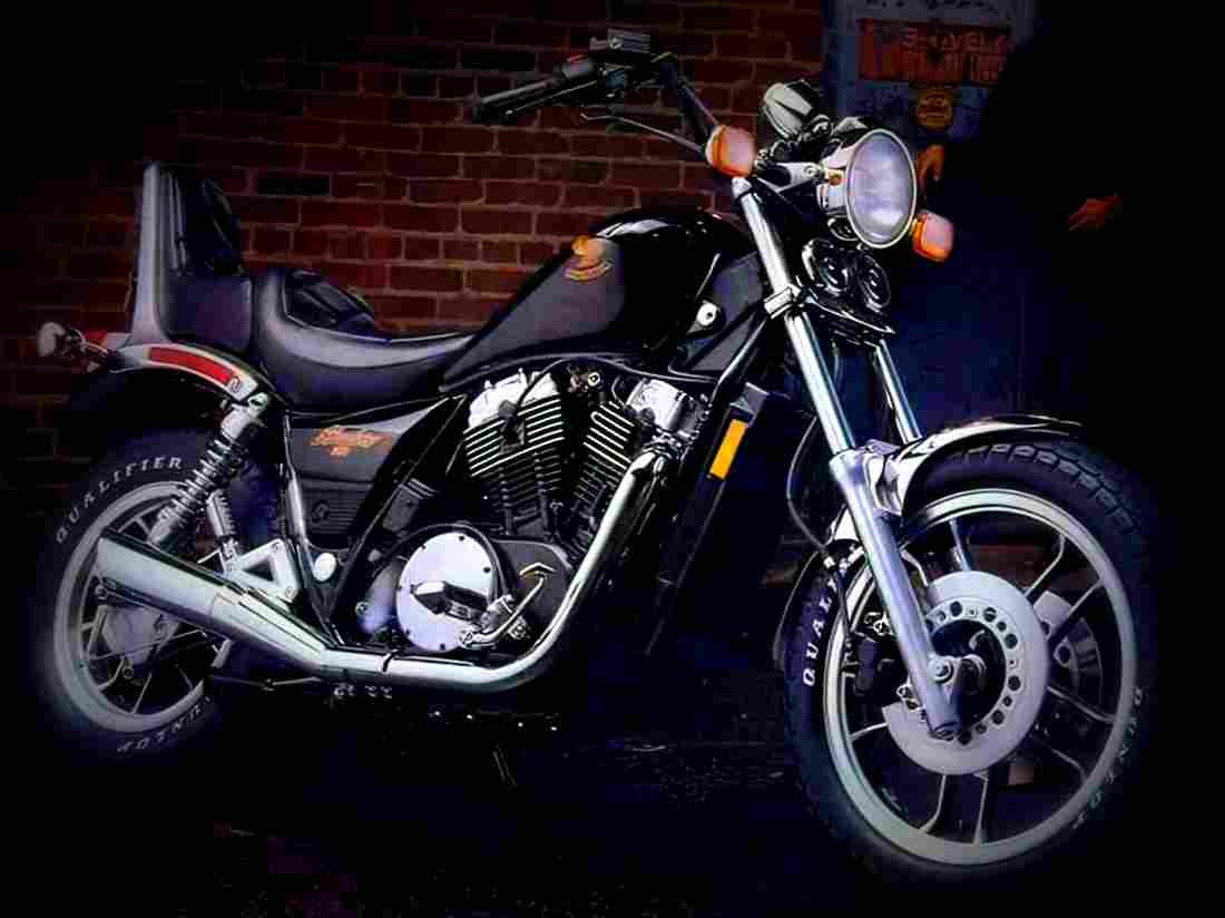 Honda VT 500 C 1985 4 motorbike A4 Photo Print
