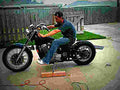 Honda VT 500 C (reduced effect) 1987 4 motorbike A4 Photo Print