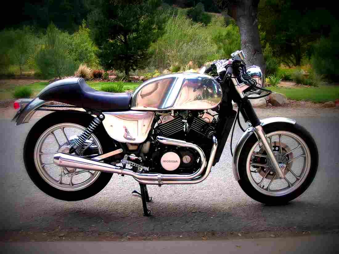 Honda VT 500 E 1984 5 motorbike A4 Photo Print