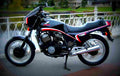 Honda VT 500 E (reduced effect) 1984 2 motorbike A4 Photo Print
