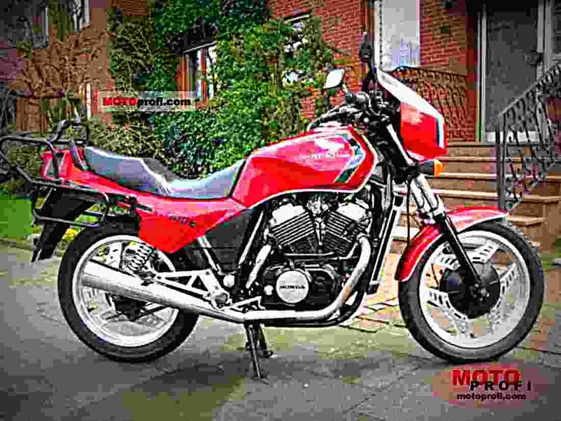 Honda VT 500 E (reduced effect) 1987 5 motorbike A4 Photo Print
