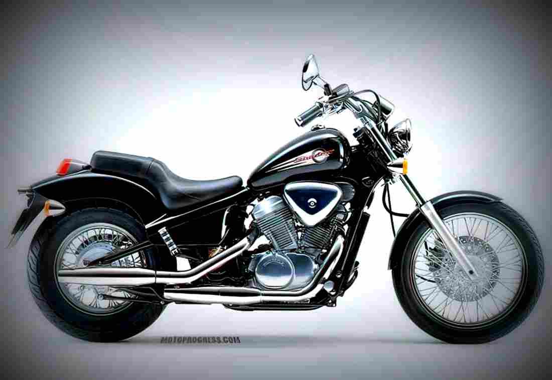 Honda VT 600 C Shadow 1998 5 motorbike A4 Photo Print