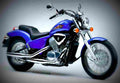 Honda VT 600 C Shadow 2000 4 motorbike A4 Photo Print