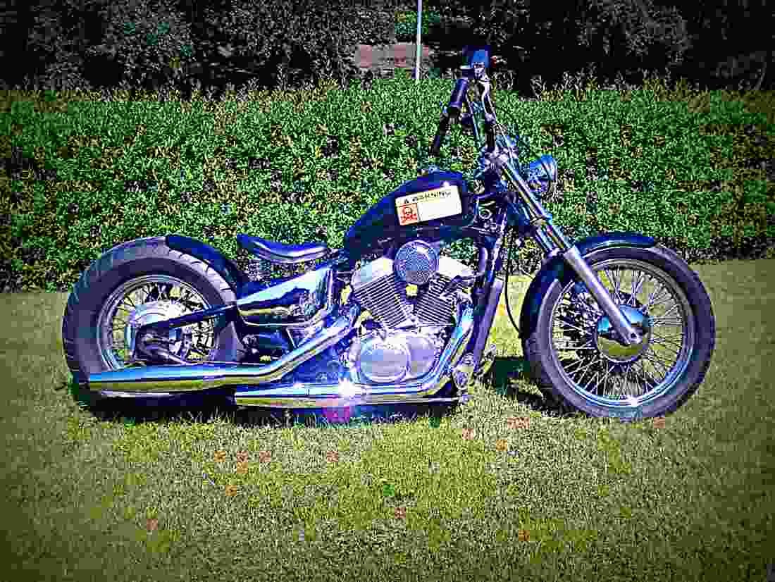 Honda VT 600 Shadow 1994 4 motorbike A4 Photo Print