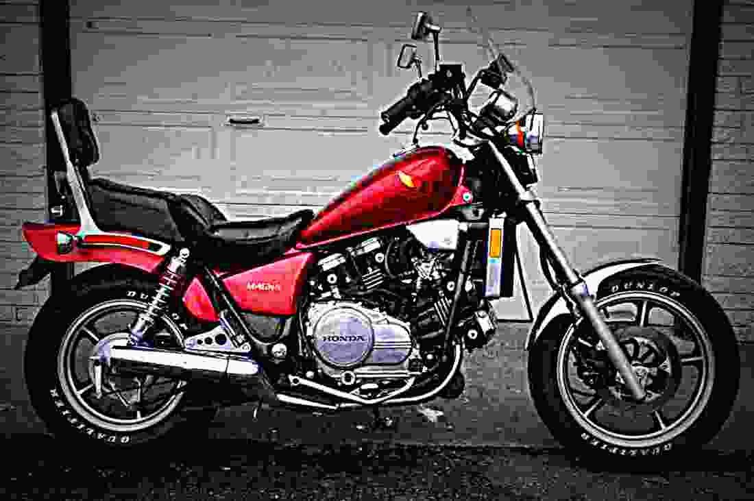 Honda VT 750 C 1987 3 motorbike A4 Photo Print