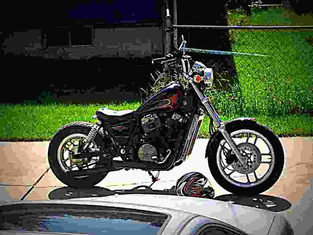 Honda VT 750 C 1987 6 motorbike A4 Photo Print