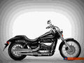 Honda VT 750 C Shadow Aero 2009 3 motorbike A4 Photo Print