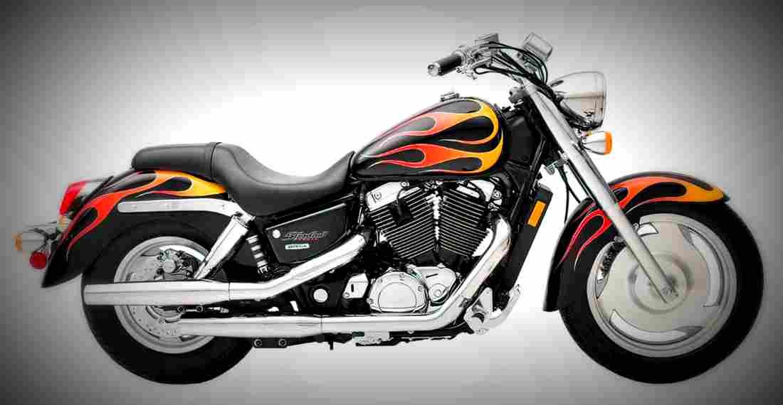 Honda VT 750 C2 Shadow 2000 3 motorbike A4 Photo Print