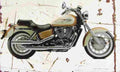 Honda VT1100C2 ShadowAce 1998 Aged Vintage A4 Photo Print