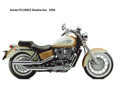Honda VT1100C2 ShadowAce 1998 motorbike A4 Photo Print