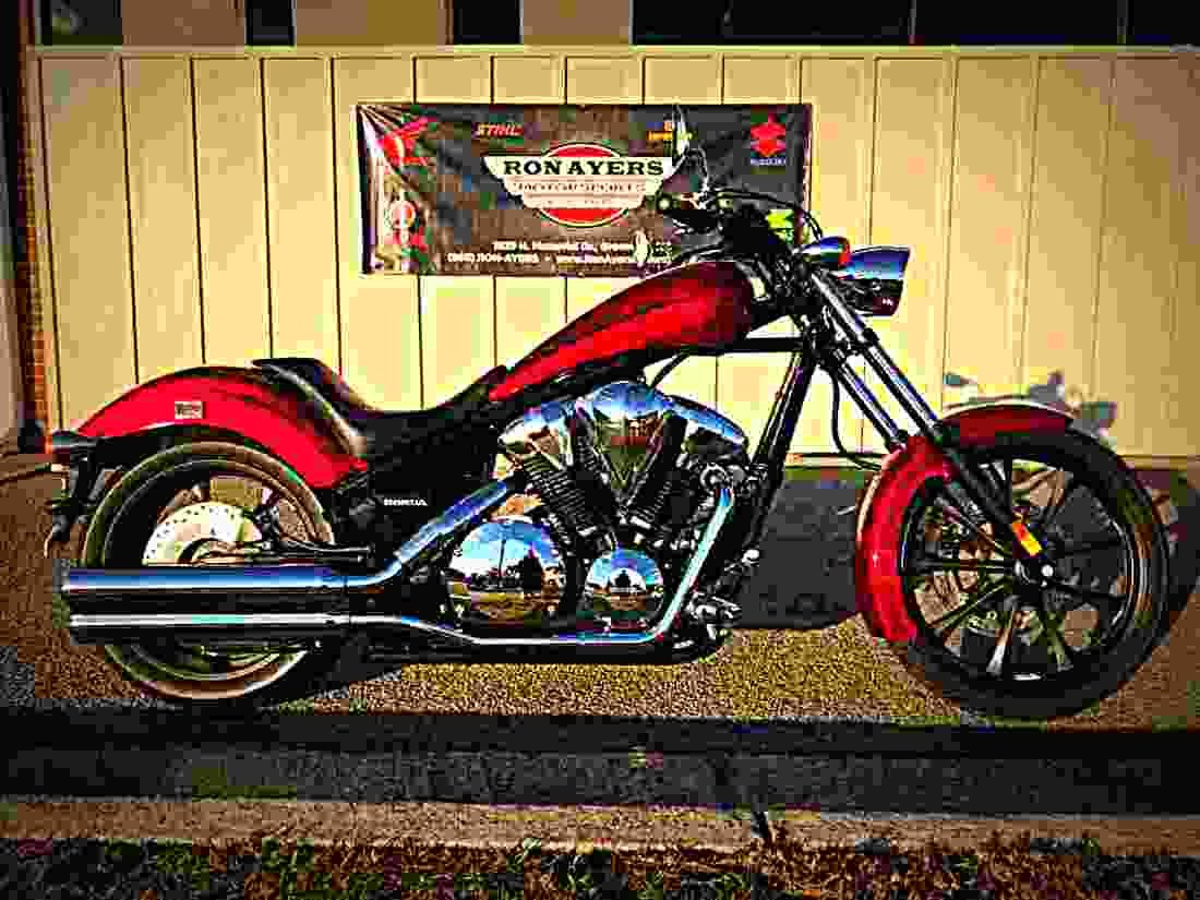 Honda VT1300CX 2018 1 motorbike A4 Photo Print
