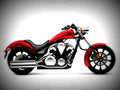 Honda VT1300CX 2018 2 motorbike A4 Photo Print