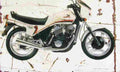 Honda VT500E 1983 Aged Vintage A4 Photo Print